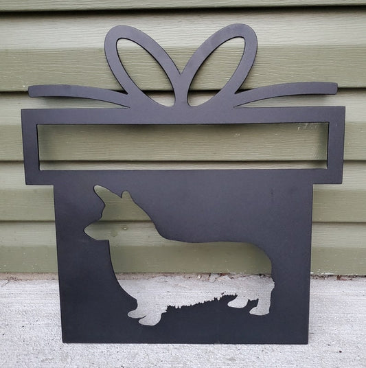 Corgi "Present" Metal Art