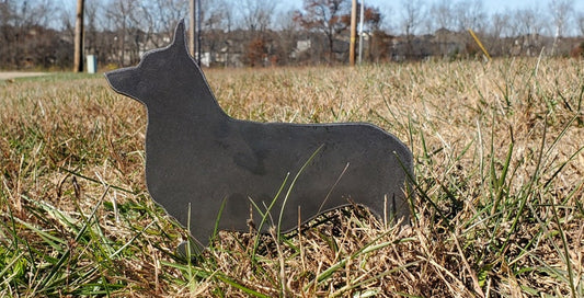 Small Corgi Yard Sign